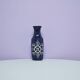 vintage blue & white West Germany vase Bay