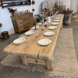 Very large renovated farmhouse table