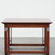 Square Art Deco design side/coffee table in properly used condition