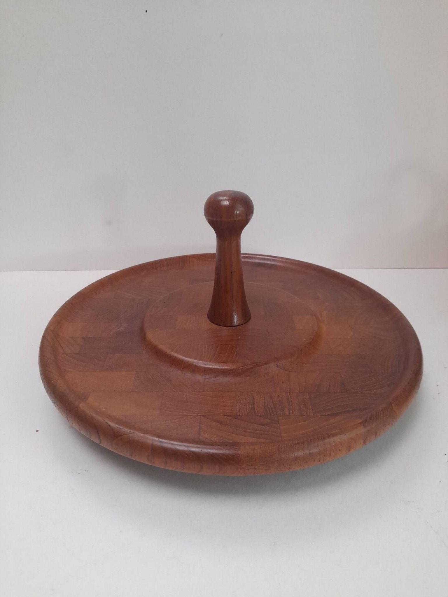 Plateau tournant en teak Digsmed Danemark