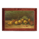 Peinture signée italienne Nature morte aux fruits du XXème siècle