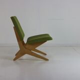 Chauffeuse à ciseaux à assise basse de Jan van Grunsven, édition UMS Pastoe