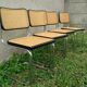 Suite de 4 chaises Marcel Breuer modèle B32