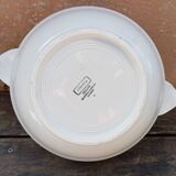 Art Deco Corsica soup tureen or vegetable dish by Digoin Sarreguemines 1930