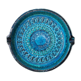 Bitossi round ashtray by Aldo Londi in ceramic, 60s