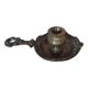 Candlestick candlestick bronze
