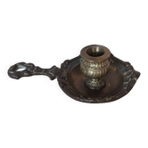 Bougeoir chandelier  en bronze
