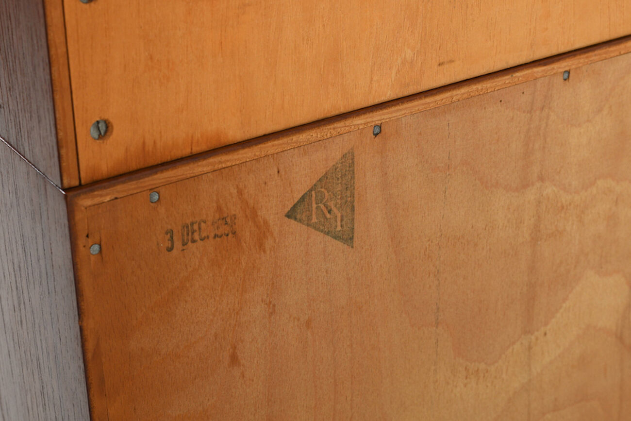 Bibliothèque Hans J. Wegner en teck RY16 de 1958