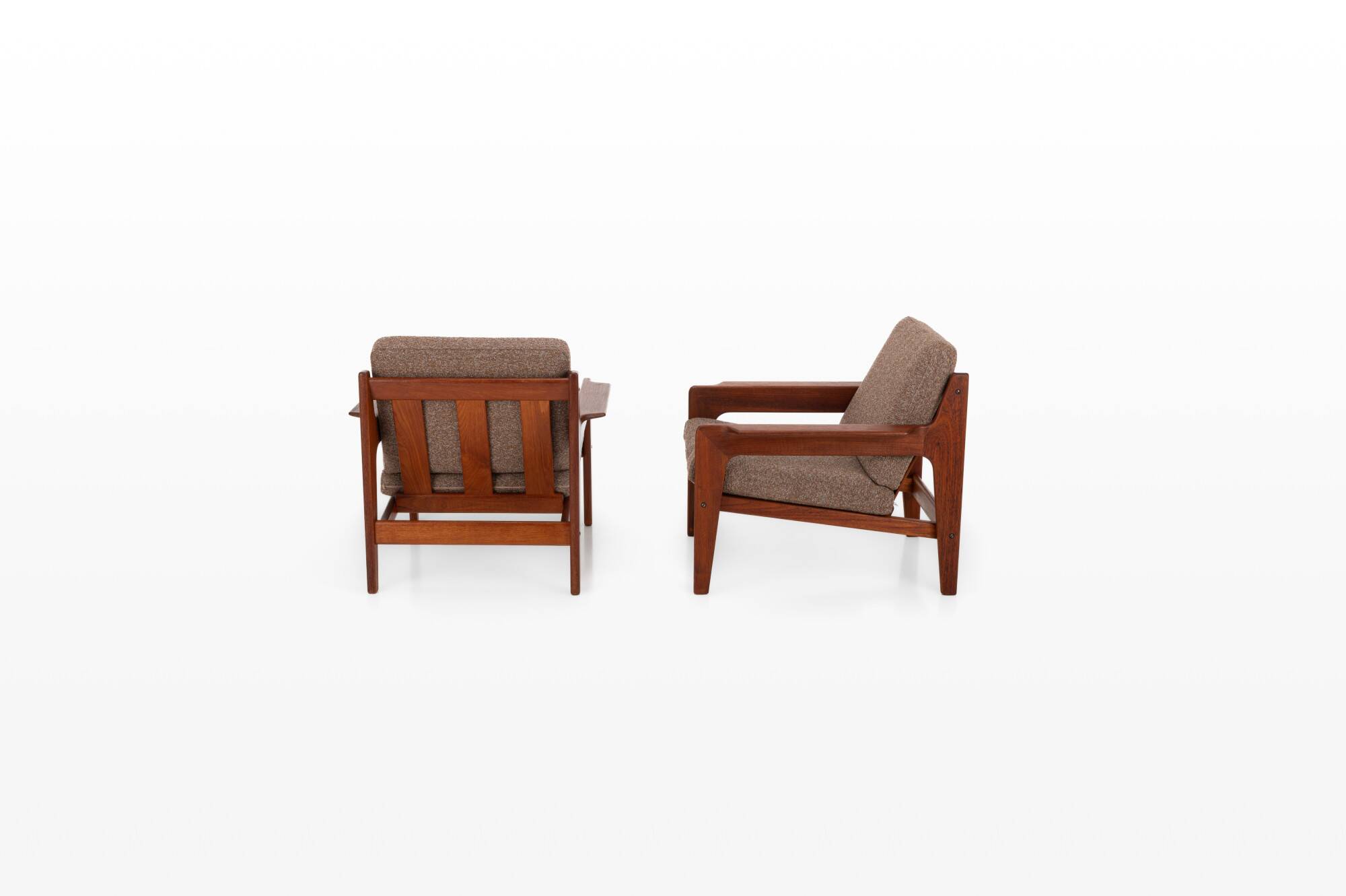 Fauteuils lounge d'Arne Wahl Iversen pour Komfort, Danemark, années 1960, lot de 2
