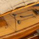 Vintage 20thC English Carved Hull Pond Yacht c.1930