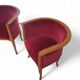 2 x fauteuil Otilia ceccotti collezioni