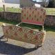 L VI upholstered bed