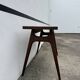 French console table with tiles, by Robert Picault.