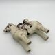 Ceramic candlestick horse, Sardinian, 1960s