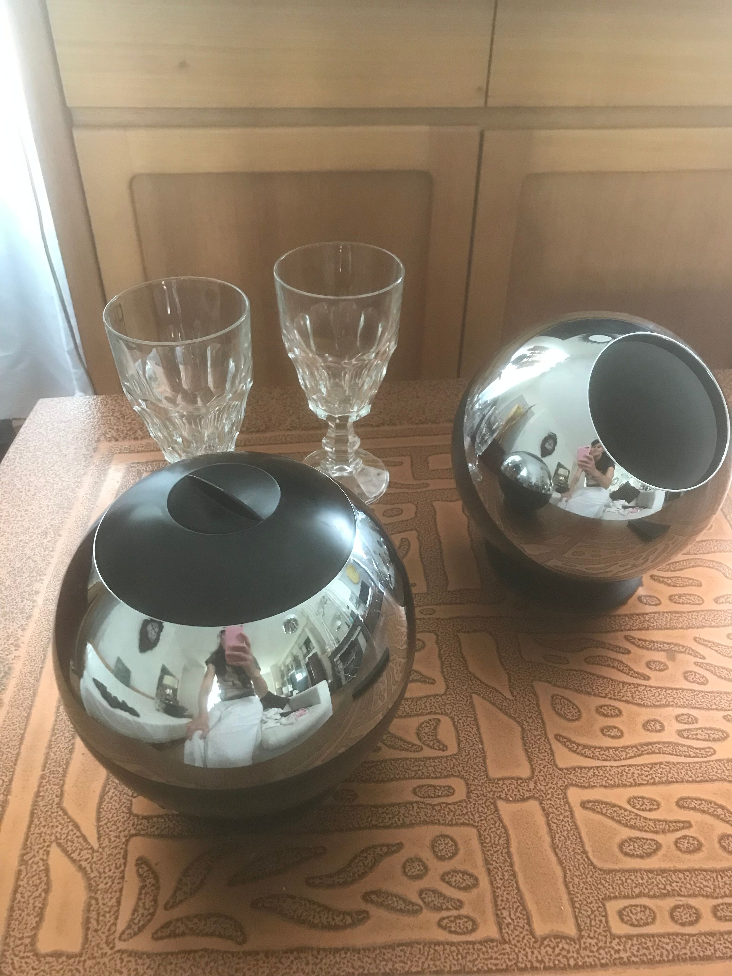 Quist 1960 bottle cooling ice bucket set