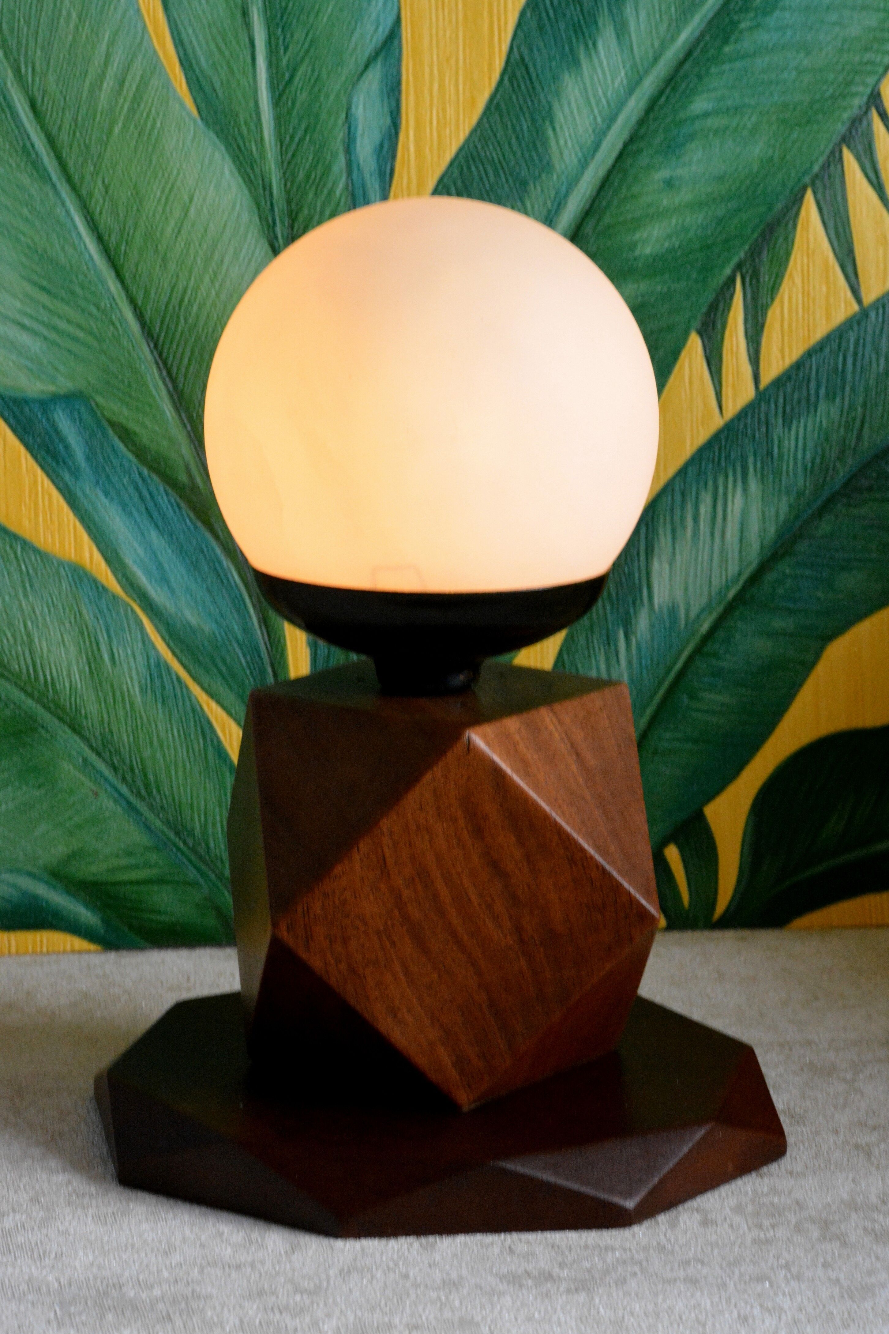 French art deco table lamp 30s