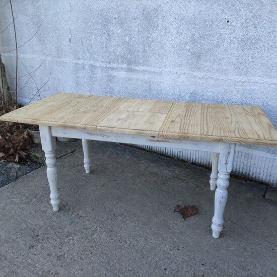 Dining table with extensions