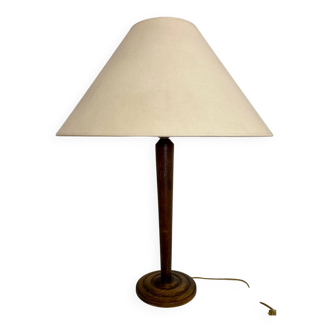 Large wooden lamp
