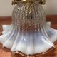 Art Deco tulip wall light