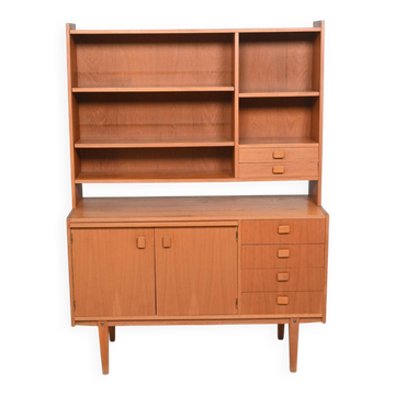 Bibliothèque modulable scandinave en teck - années 60