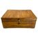 Biedermeier Box in Ice Birch and Brass, Germany, 1840s