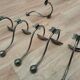 Series of 6 hooks