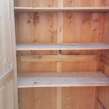 Grey blue Parisian wardrobe