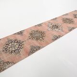 3x12 Pale Red Wool Vintage Persian Runner Rug, 86x379Cm SK 5457