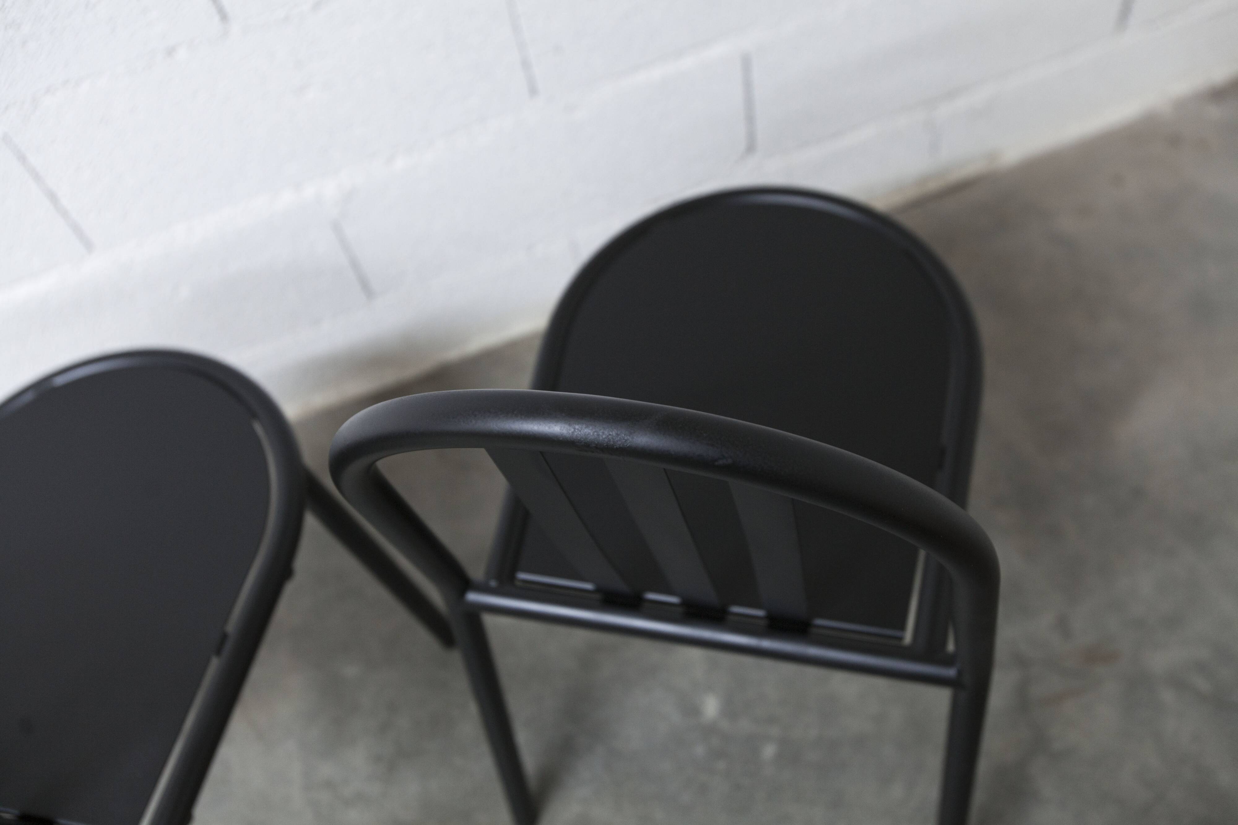 Set of 6 "202" model chairs by Robert Mallet Stevens 1980