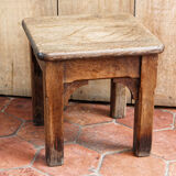 Oak stool