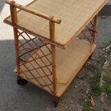 Furniture bar rattan 50s