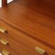 Vintage Italian wooden library - 1960s