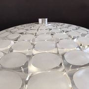 Glass ceiling light Peill & Putzler 1970s