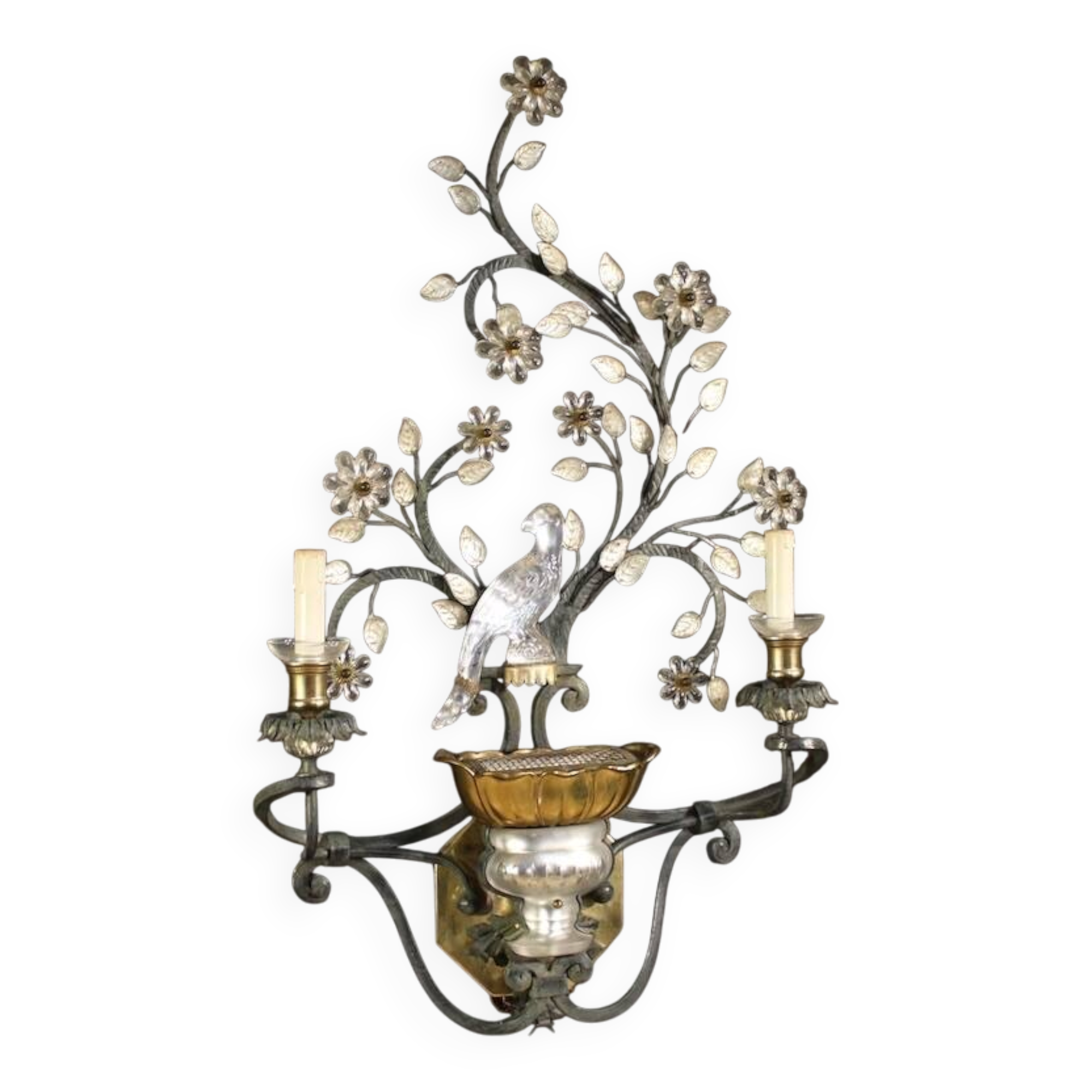Great 20th-century Italian wall light by Banci, Florence
