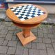 Table D'échecs Ronde - Bois - Faïence - carrelage