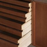 3-piece cado wall unit by poul cadovius for cado, denmark, 1960’s