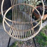 Vintage rattan lounge set
