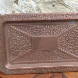 Old brass tray