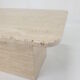 Italian Travertine Coffee Table, 1980s