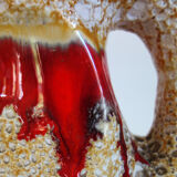 Vase fat lava Vallauris 60s