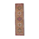 Neutral color handmade runner rug 317x87cm