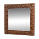 Miroir en bois sculpté style Seiz Breur, Bretagne, France, début XXe siècle