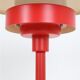 Rare lampe de bureau/table Lyskær rouge / design danois moderne / années 1970 / 1980 / postmoderne