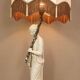 Large lamp 108 cm hebe greek goddess 1960s