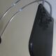 Mid century arc ceiling or wall light by Bruno Gecchelin, Italy 1970s