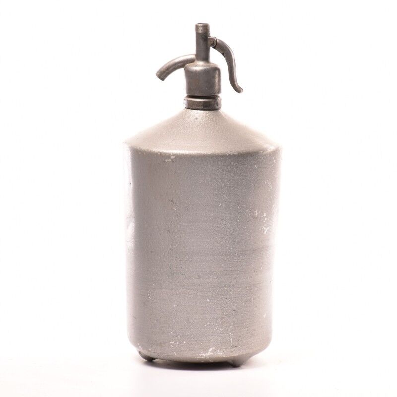 Old metal siphon