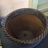 Cache pot en grès