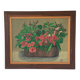 Peinture naïve florale