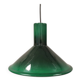 Suspension Holmegaard P&T, verre vert. 1976, Danemark