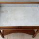 Walnut vanity unit